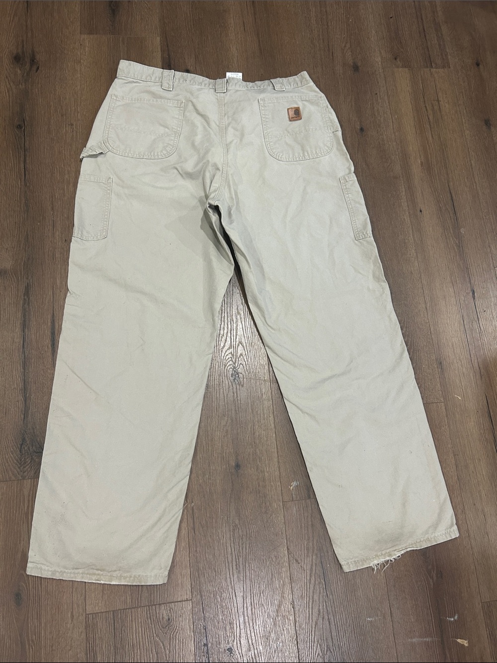 Carhartt Men's Casual Utility Pants in Beige !! 42x34 - Picture 5 of 7